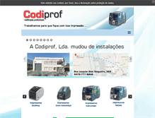 Tablet Screenshot of codiprof.pt